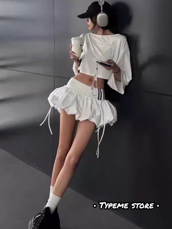 Bubble skirt шортон юбка