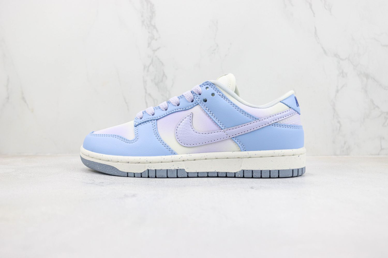 Nike Dunk Low Features Blue Canvas