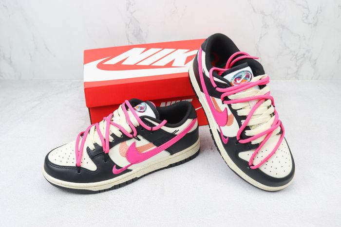 Nike Dunk Low Multi-Swoosh Pink