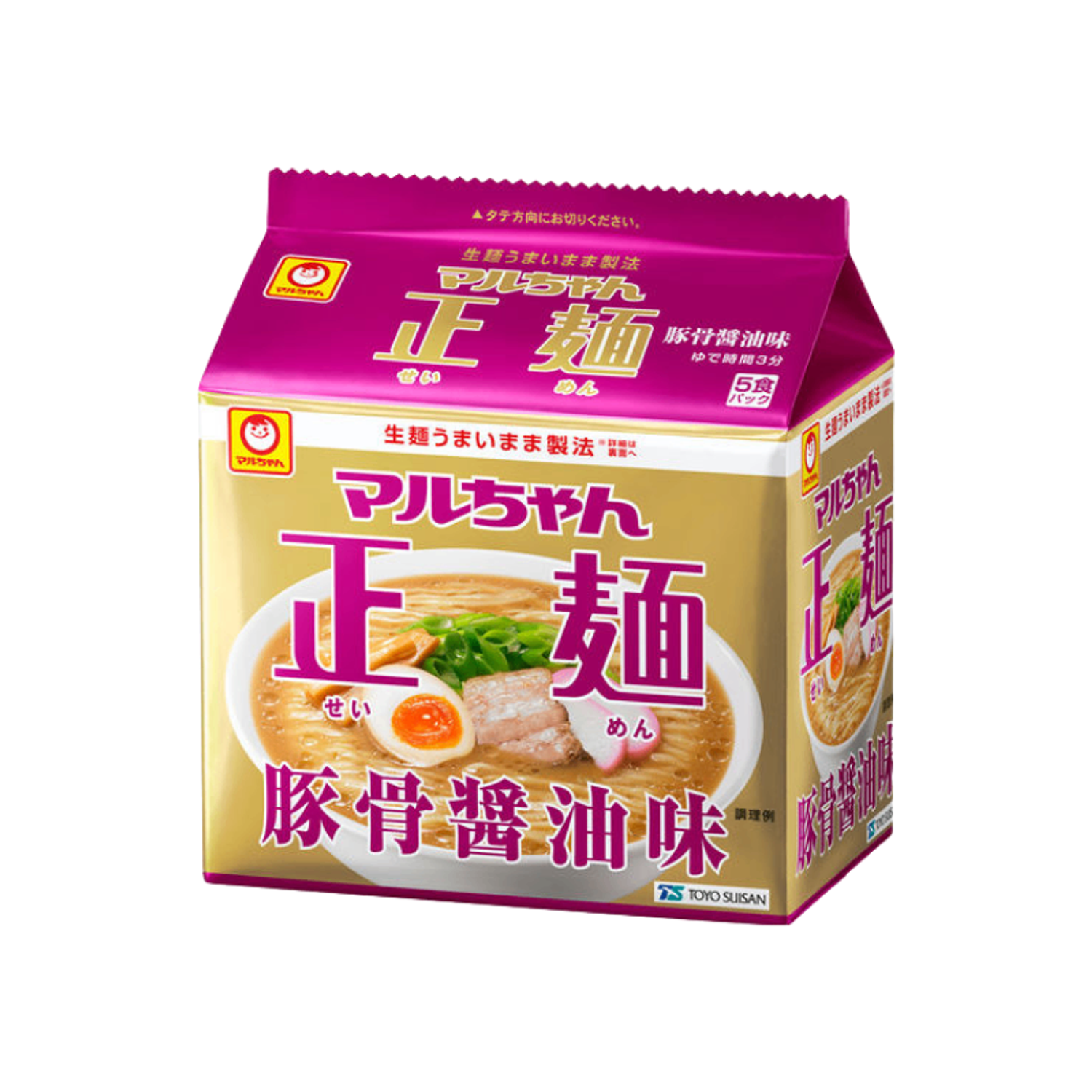 Сой соус, Тонкоцу шөлтэй бэлэн гоймон 5ш/Toyo Suisan Maruchan Seimen Tonkotsu Shoyu Flavour 5pc