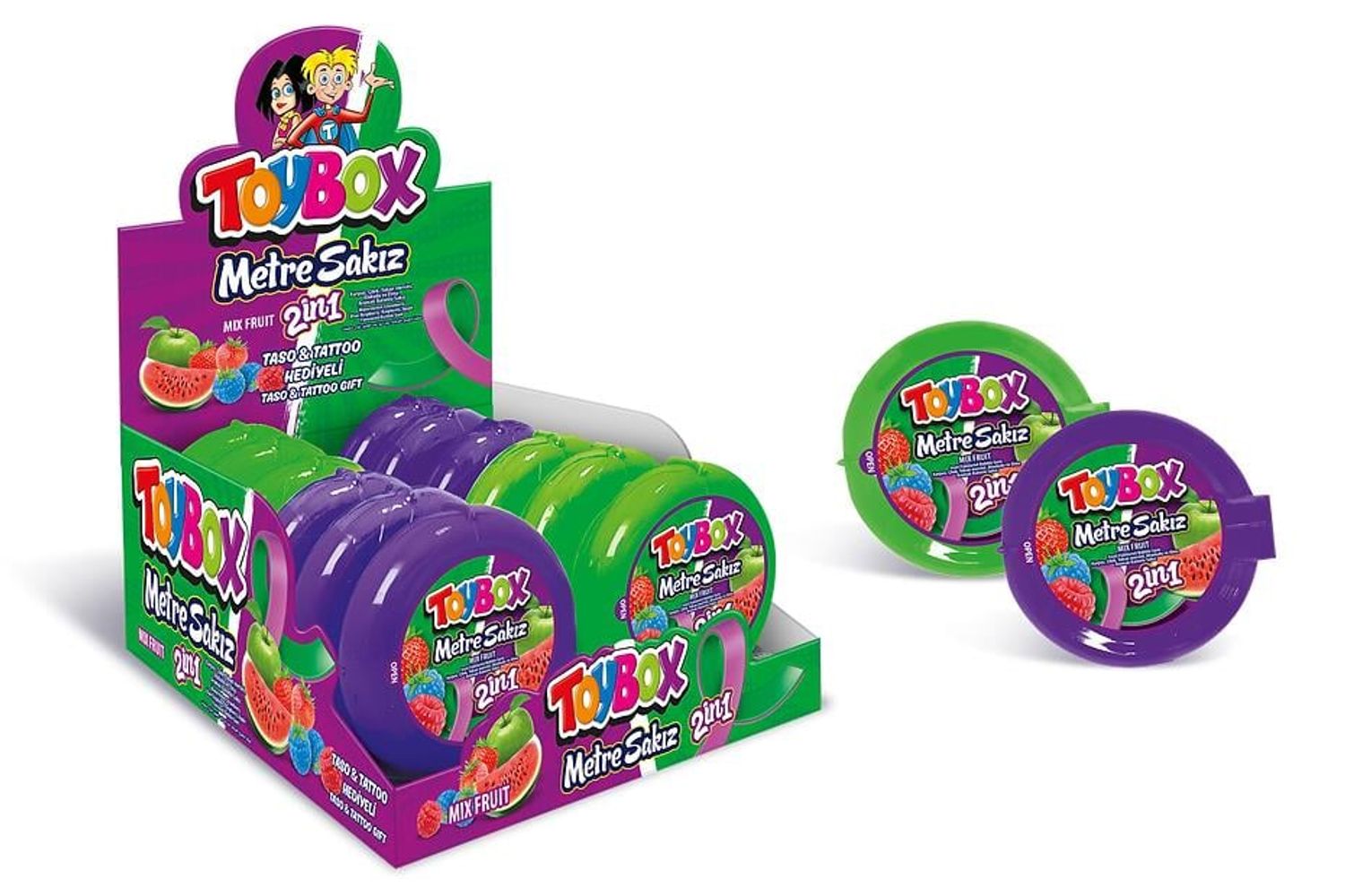 Бохь ToyBox 12ш метрийн дамартай