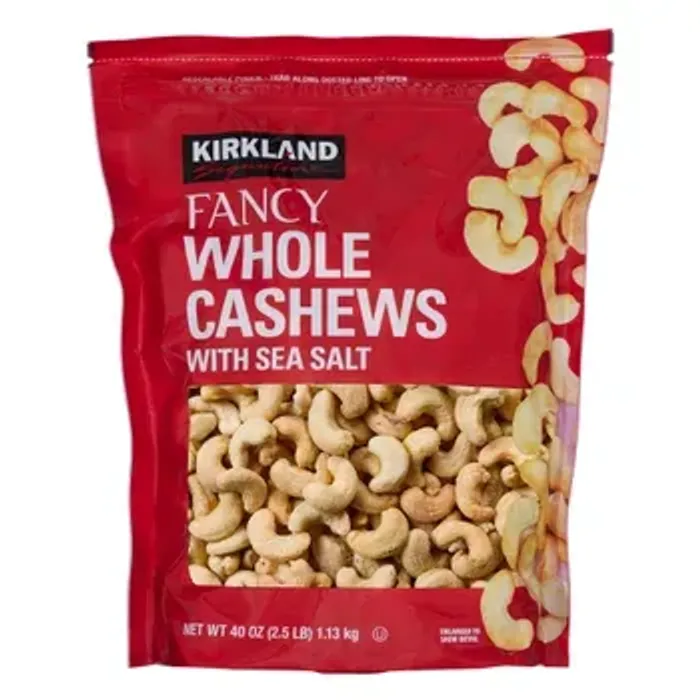 Kirkland Signature Fancy Whole Cashews