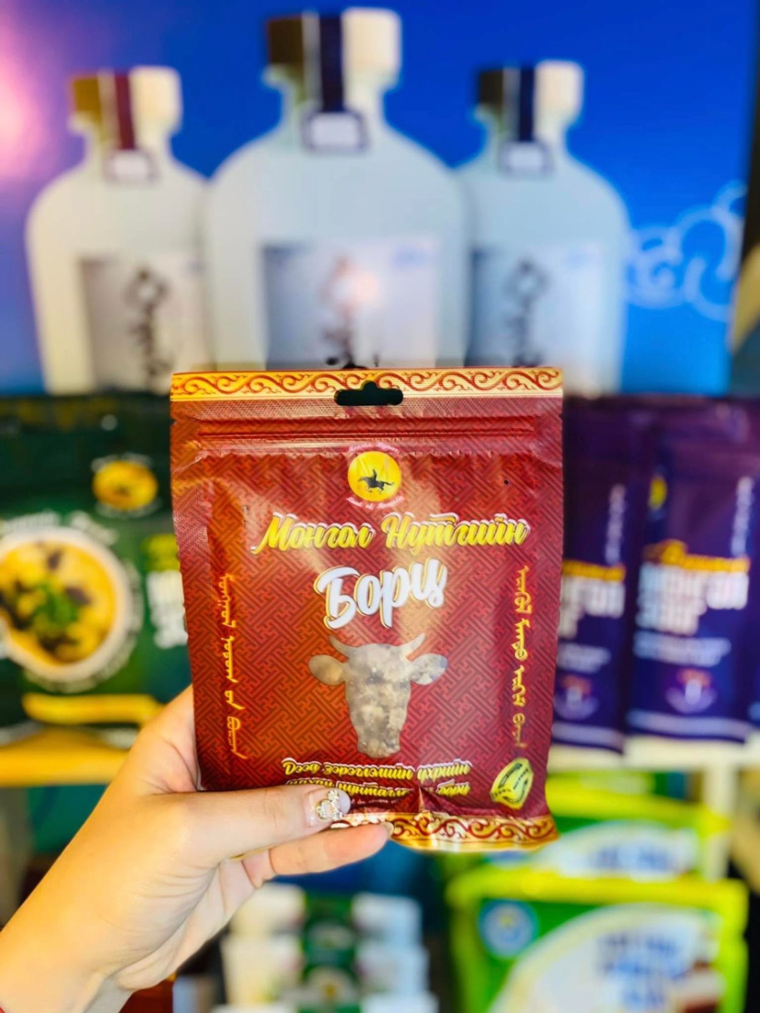 Монгол нутгийн борц 50гр