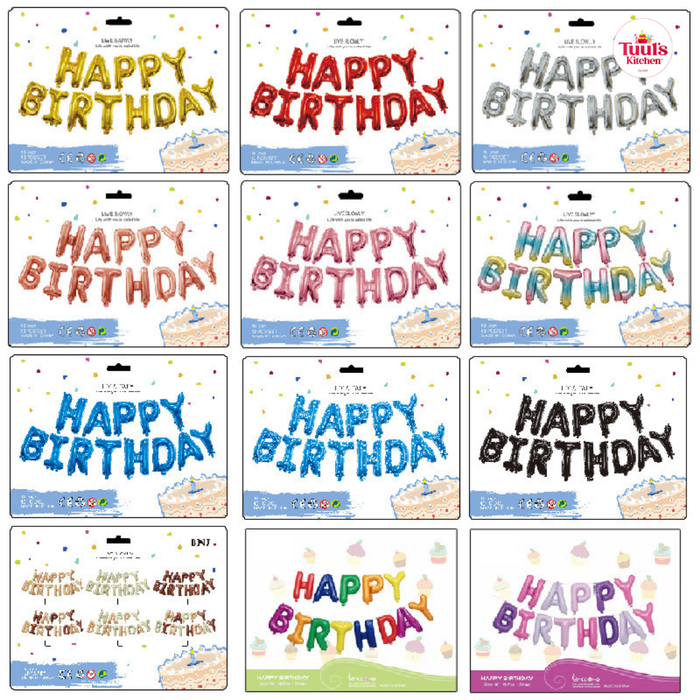 HAPPY BIRTHDAY үсгэн шаар