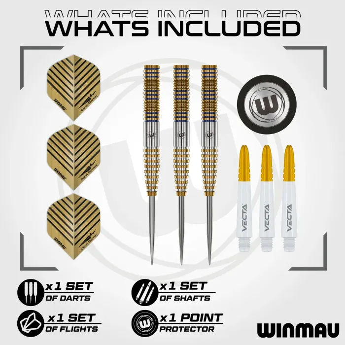 Winmau DARYL GURNEY Signature Edition Tungsten 95% Steel Tip