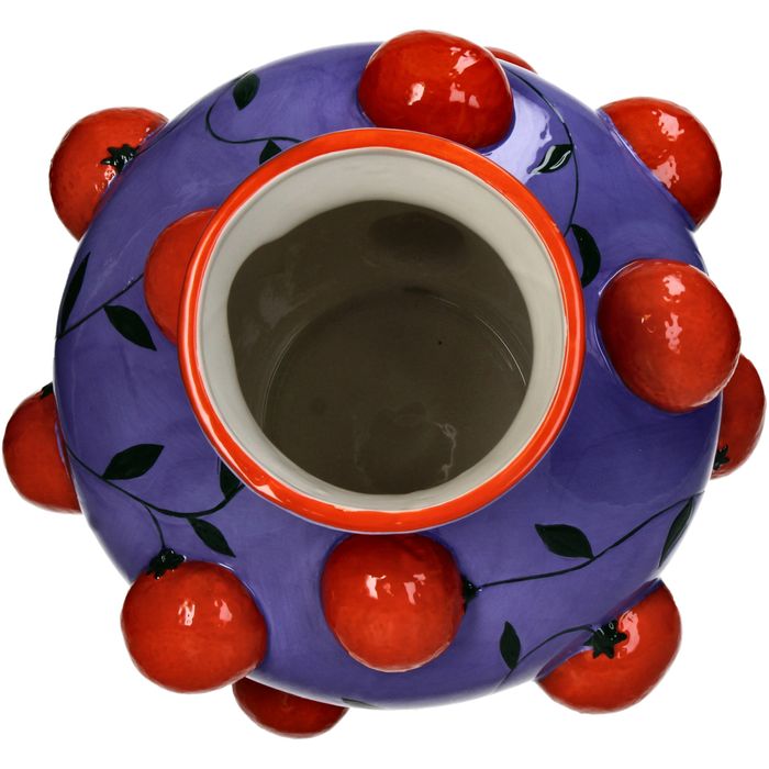 Нил ягаан өнгийн цэцгийн ваар