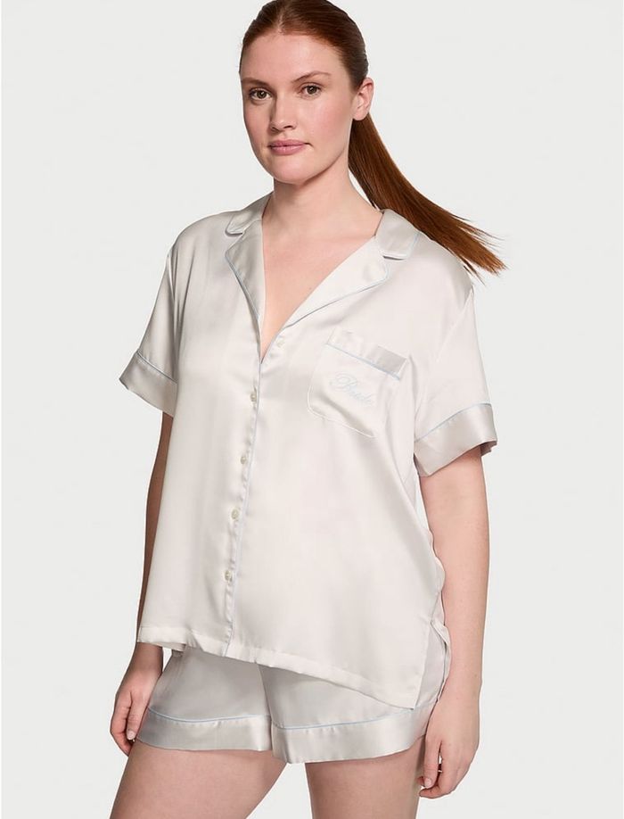 Satin Short Pajama Set  