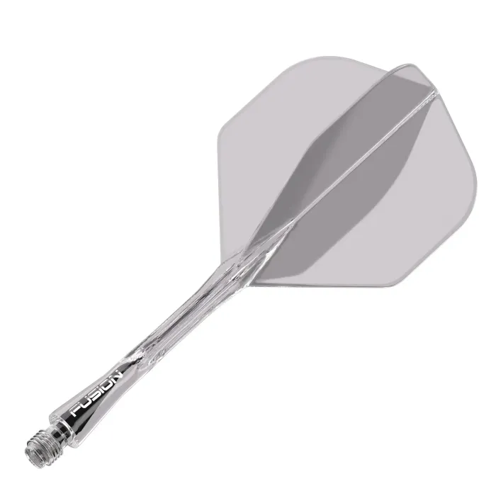 WINMAU Fusion #2 Integrated Flight & Shaft - Clear