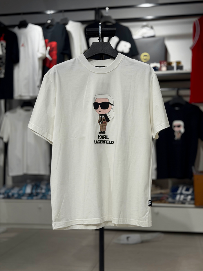 KARL LAGERFELD Karl Icon T-Shirt – Black