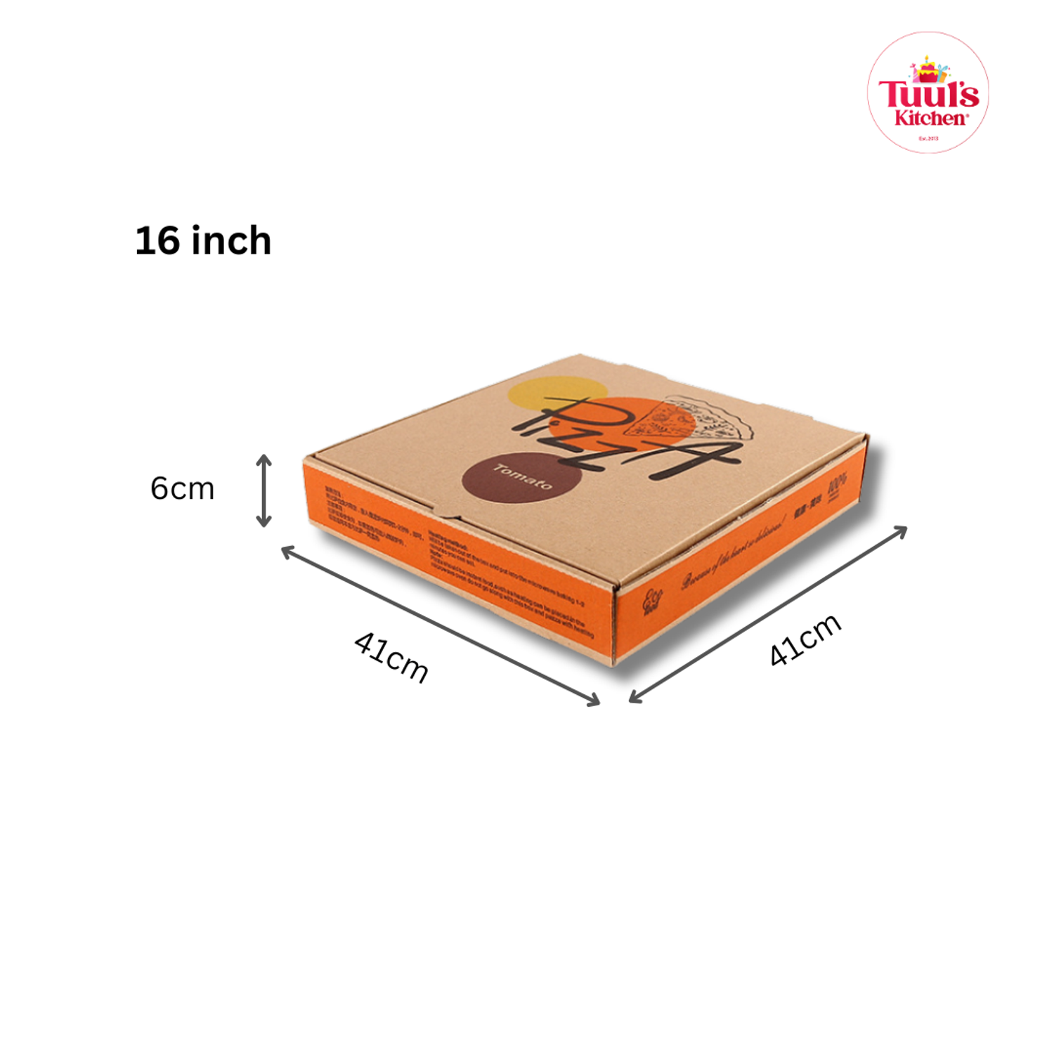 Пиццаны хайрцаг 41cm