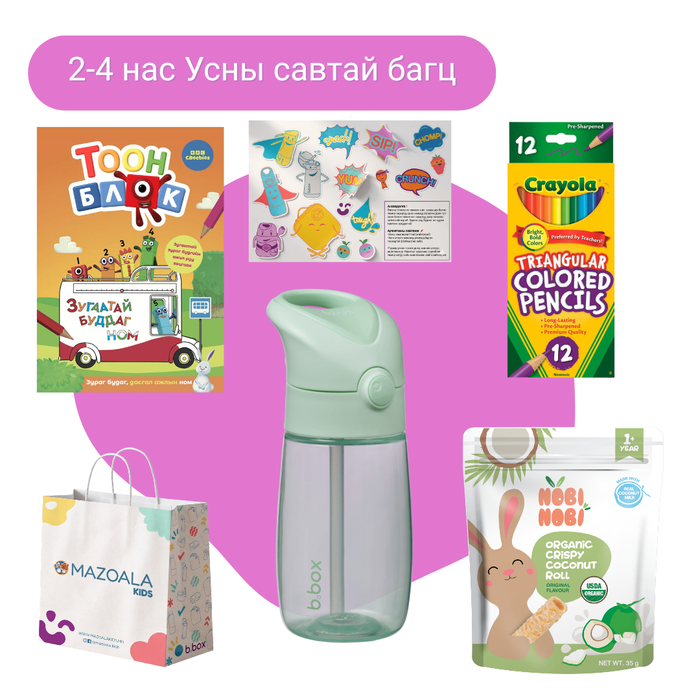 2-4 нас Усны савтай бэлгийн багц - spearmint