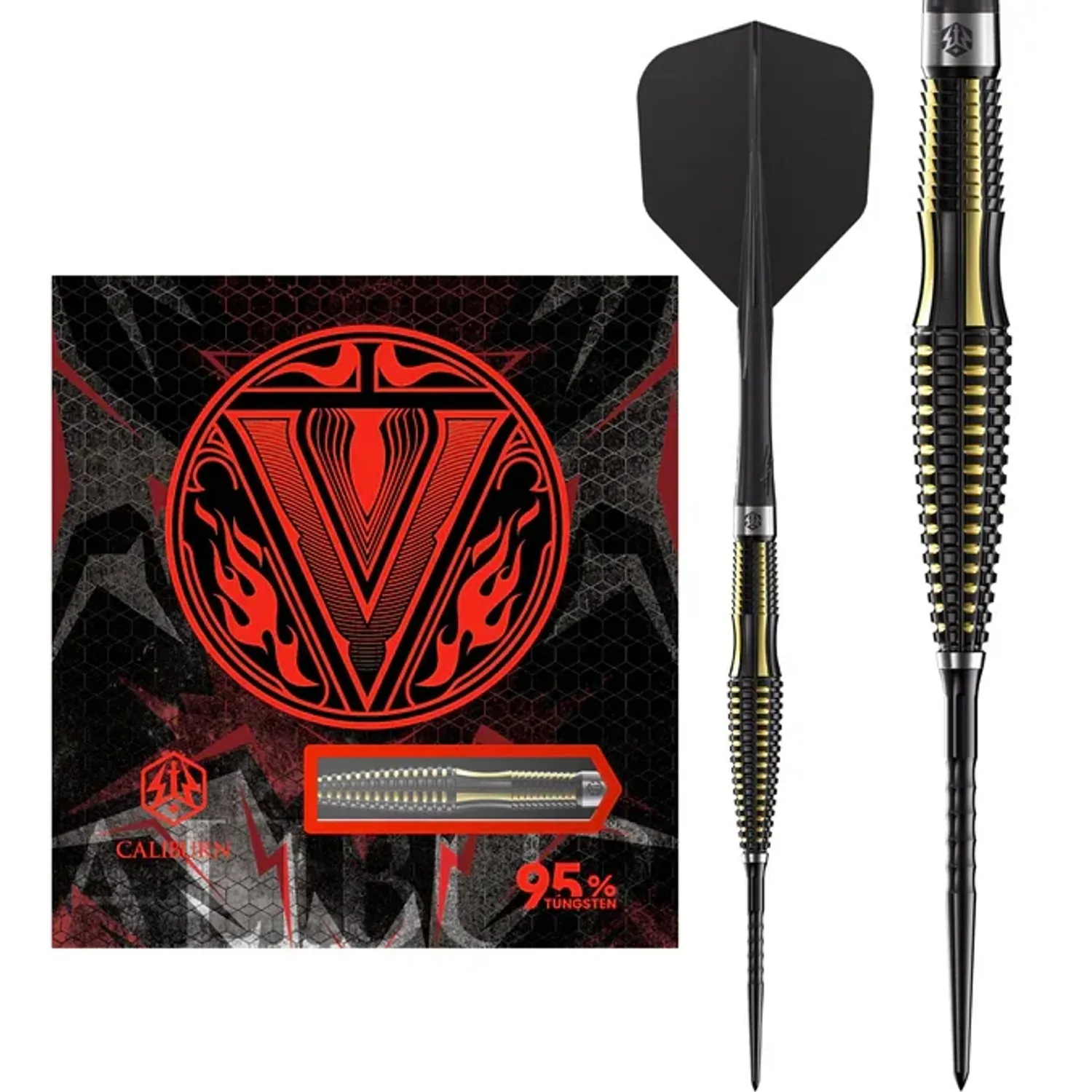 CALIBURN V Series Darts - 95% Tungsten - V1