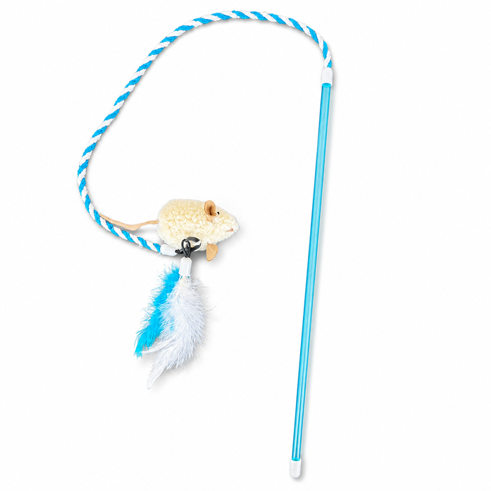 SNAGABLE MOUSE WHITE (STRING) - Дугардаг хулганы чихмэл