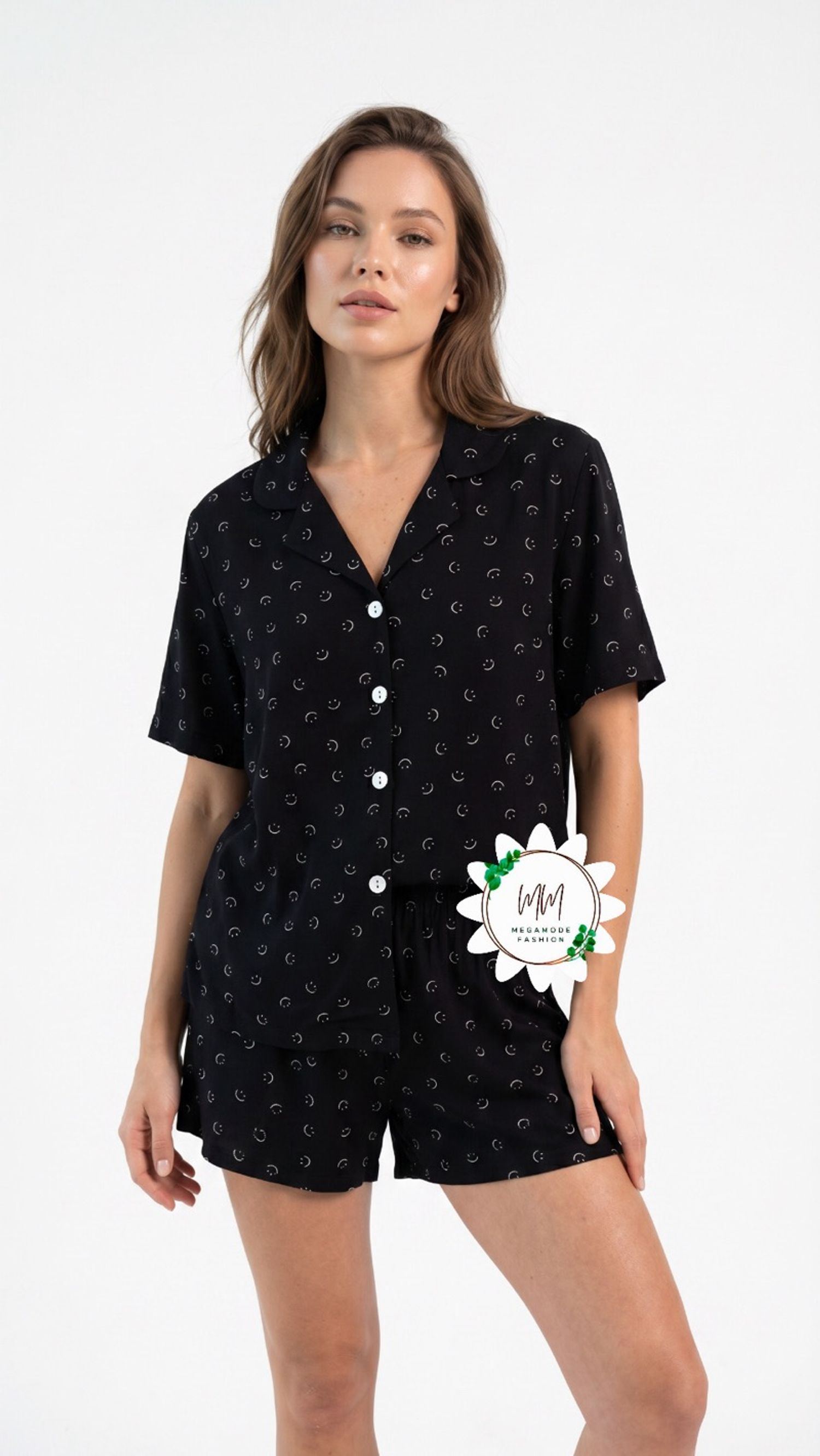 Short smile pajama