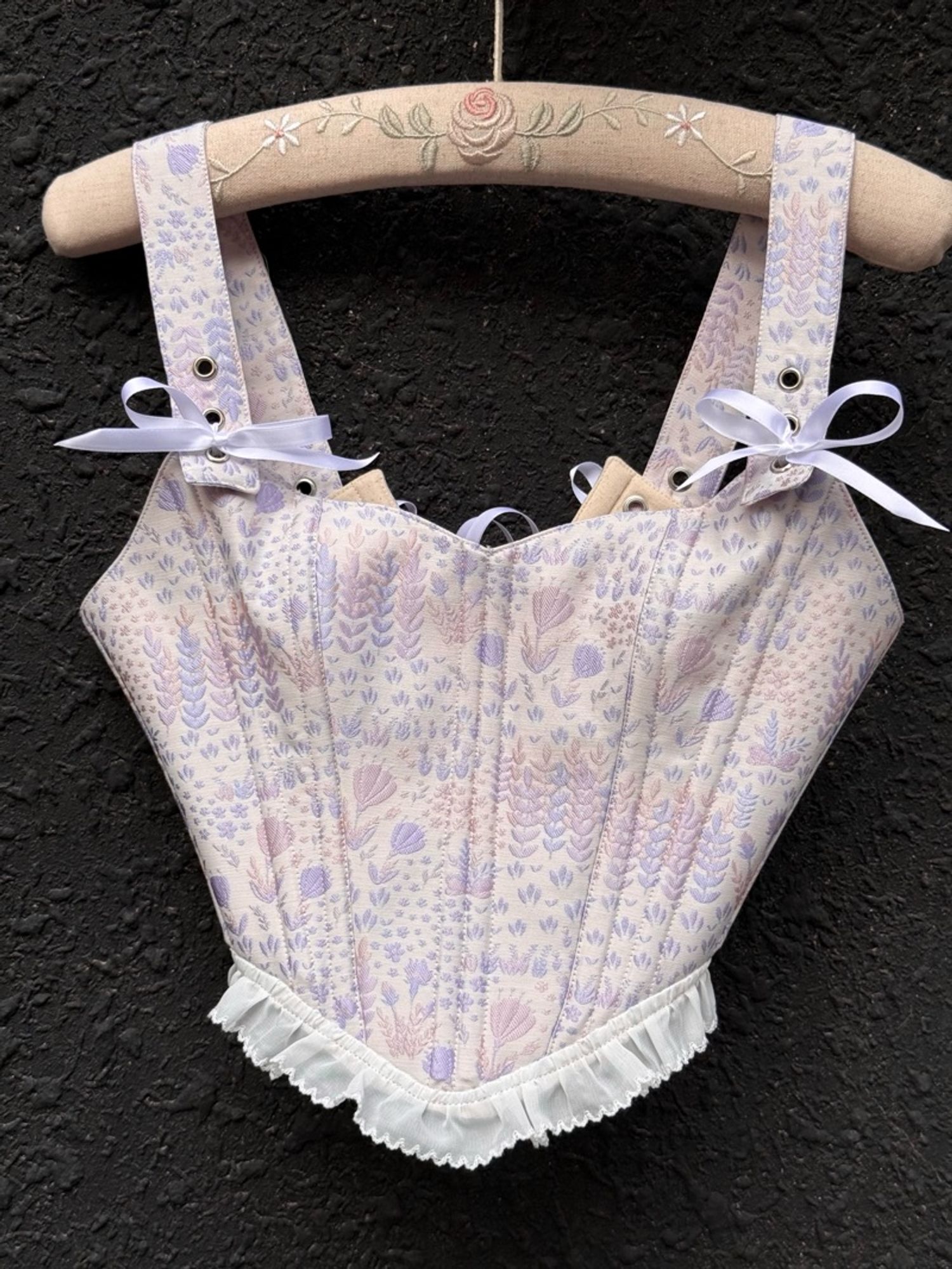Seashell Bloom— Full corset 