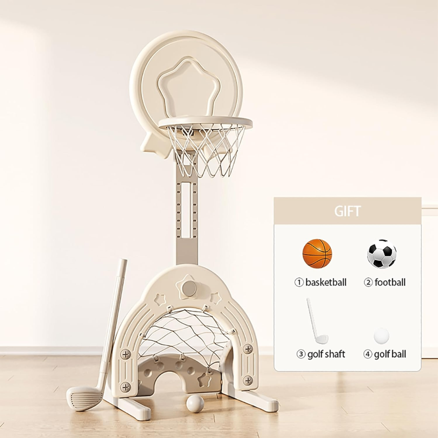 3in1 - Хүүхдийн сагсны шийд