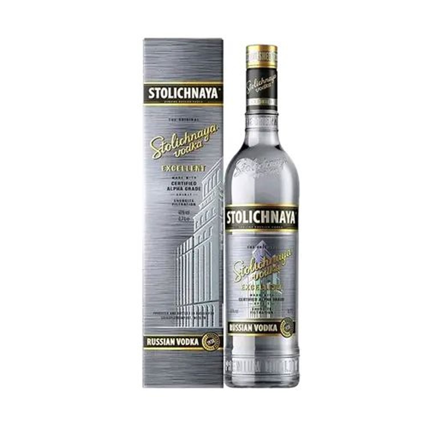 Архи Stolichnaya 40% хайрцагтай