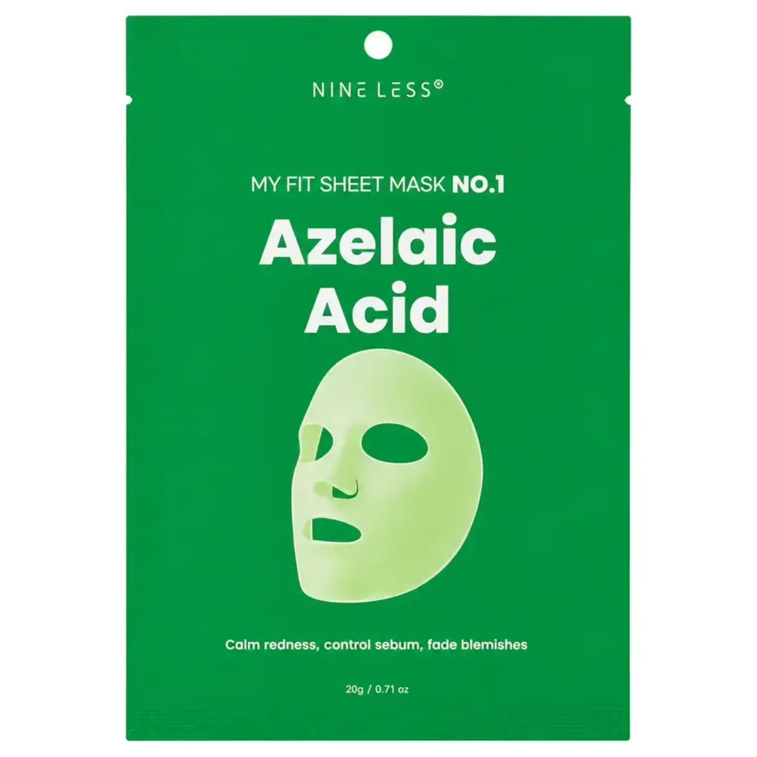 NINE LESS My Fit Sheet Mask No.1 Azelaic Acid