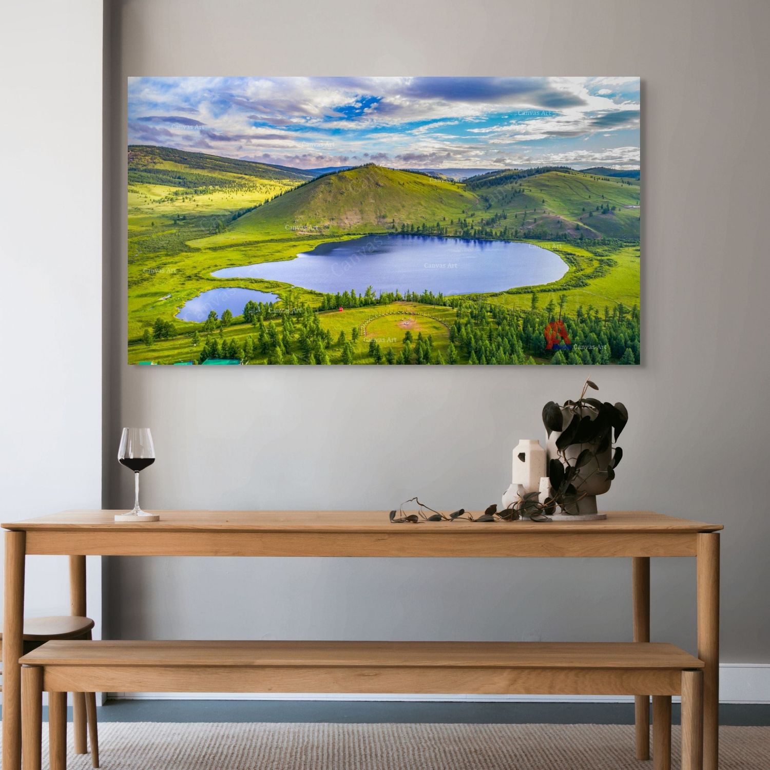 Хар зүрхний хөх нуур 