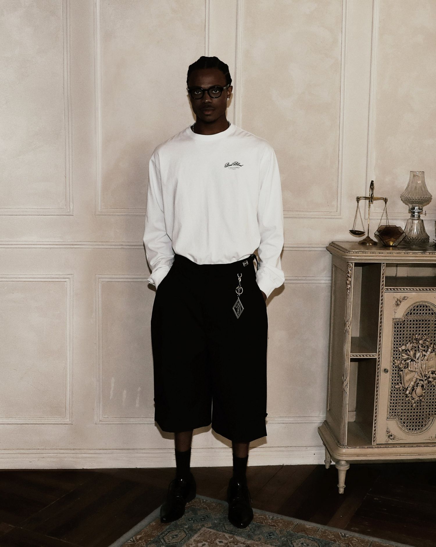 Classic Logo Long Sleeve - White