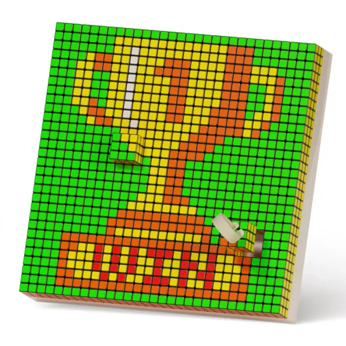 QiYi Mosaic 3x3 Cube Set of 100 (10x10 2.8cm Cubes)