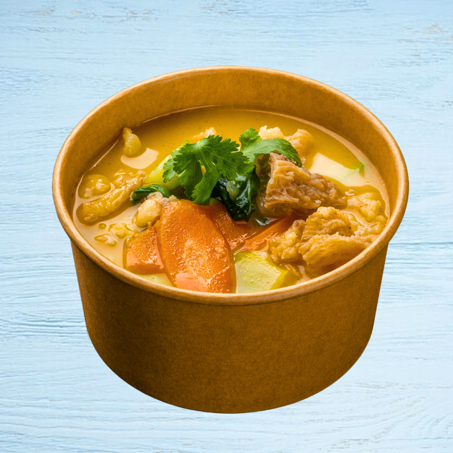 Beef bone & brisket soup