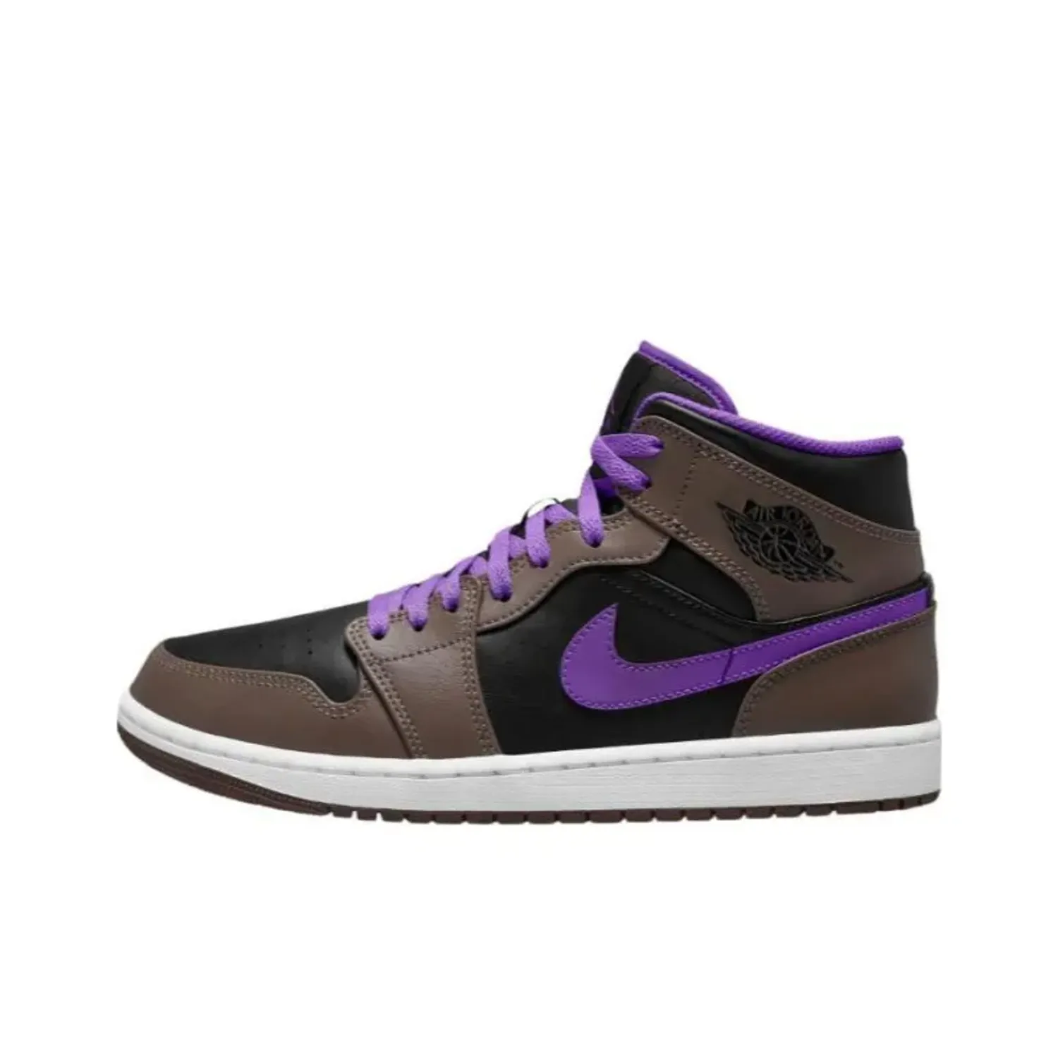 Jordan 1 Mid Purple Mocha