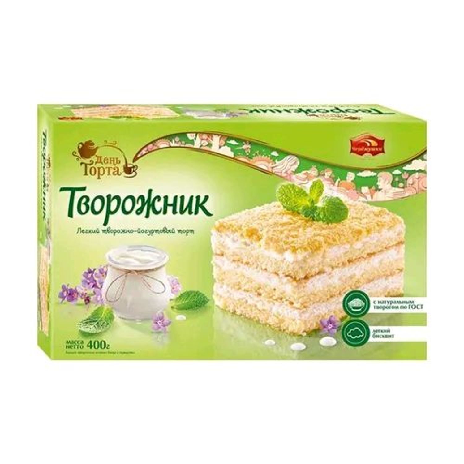 Кекс торт Творожник 400гр