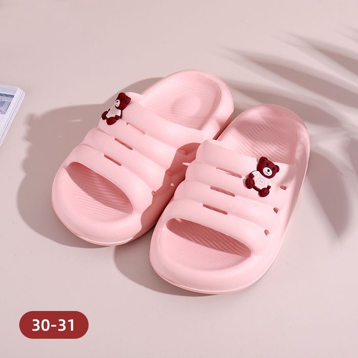 Cartoon Series Soft Sandals for Kids (Pink 30-31)
