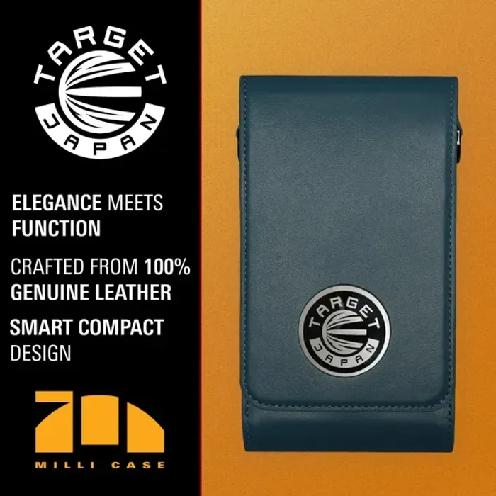 TARGET JP Milli Navy Premium Leather Darts Case