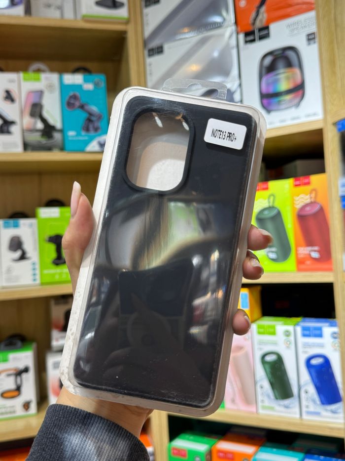 Redmi Note 13 pro plus силликон гэр хар