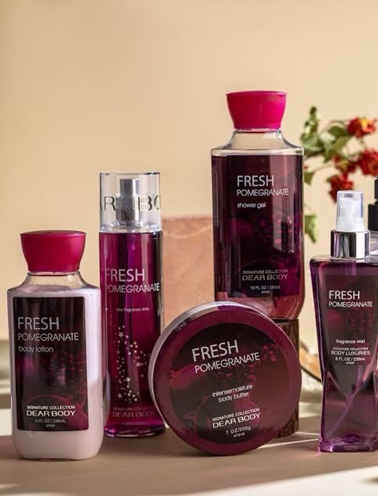Fresh Pomegranate Collection