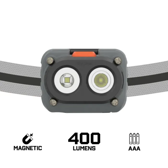 Energizer Hard Case Pro Magnet Headlamp 400 Lumens
