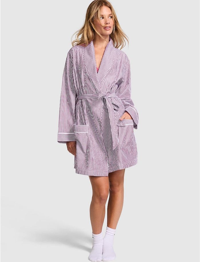 Cotton Midi Robe