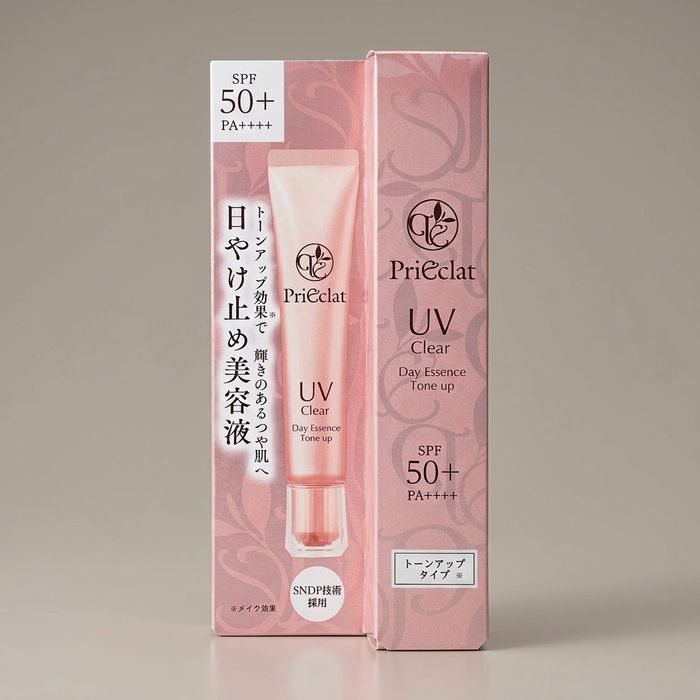 Prieclat өнгө гэгээрүүлэх, нарнаас хамгаалах эссэнс 30 г SPF50+ (UV Clear Day)