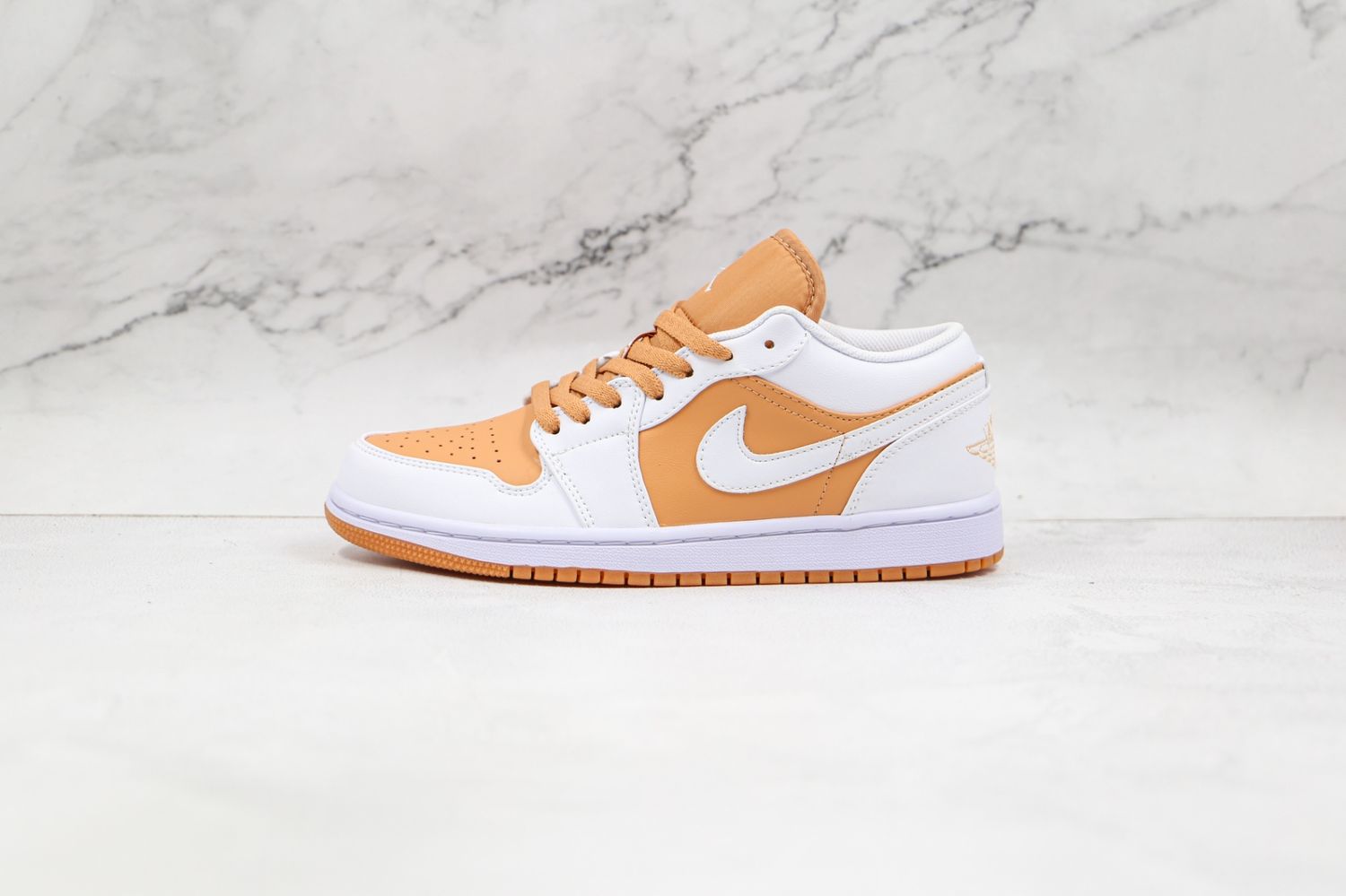 Jordan 1 Low Hemp White