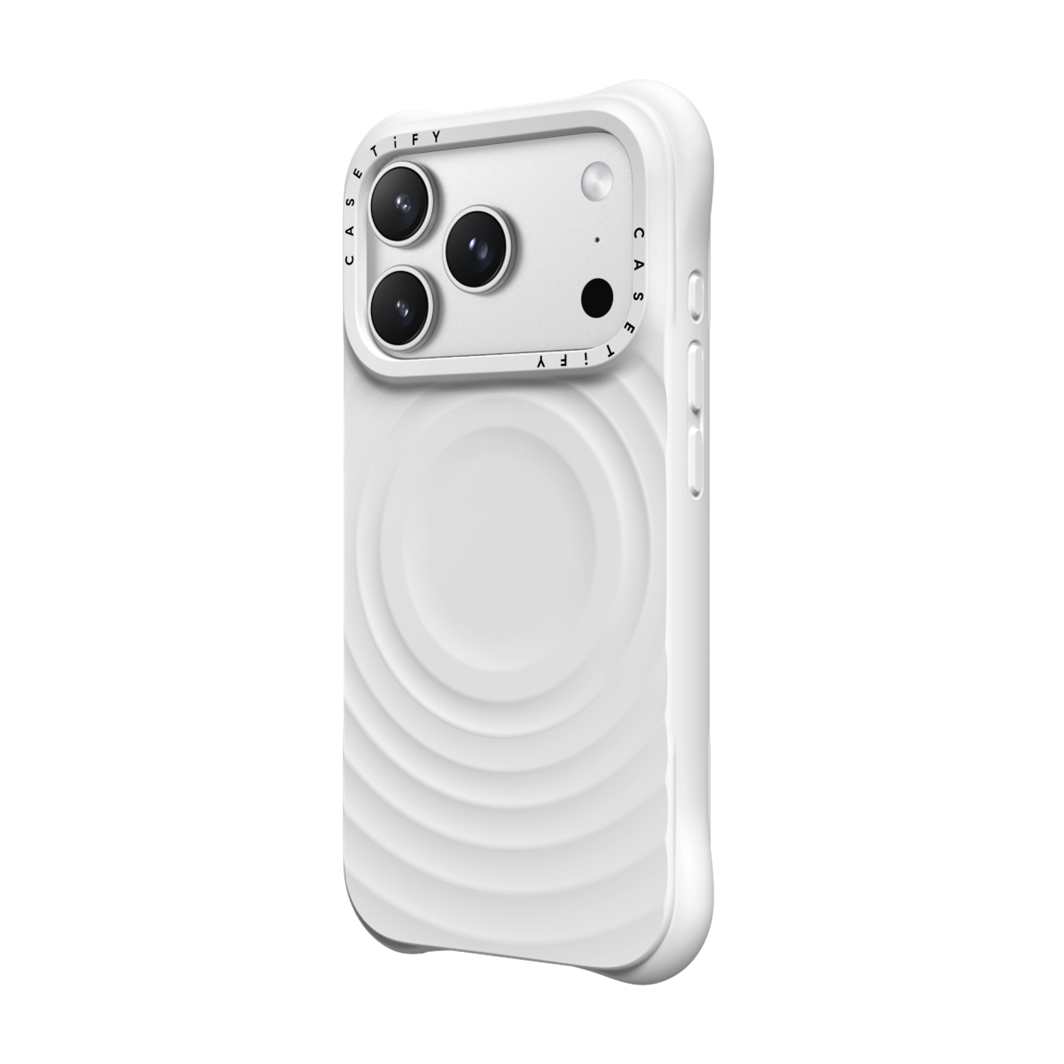 17 Pro Max Ripple case white 