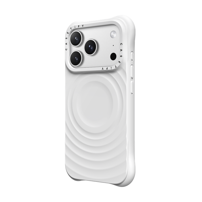  17 Pro Ripple case white