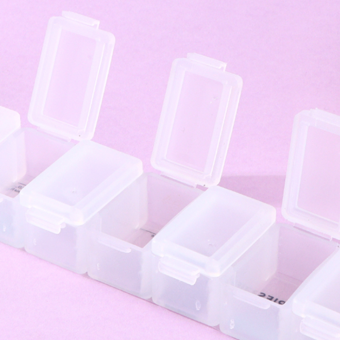 Travel Series 7 Detachable Compartments Pill Case