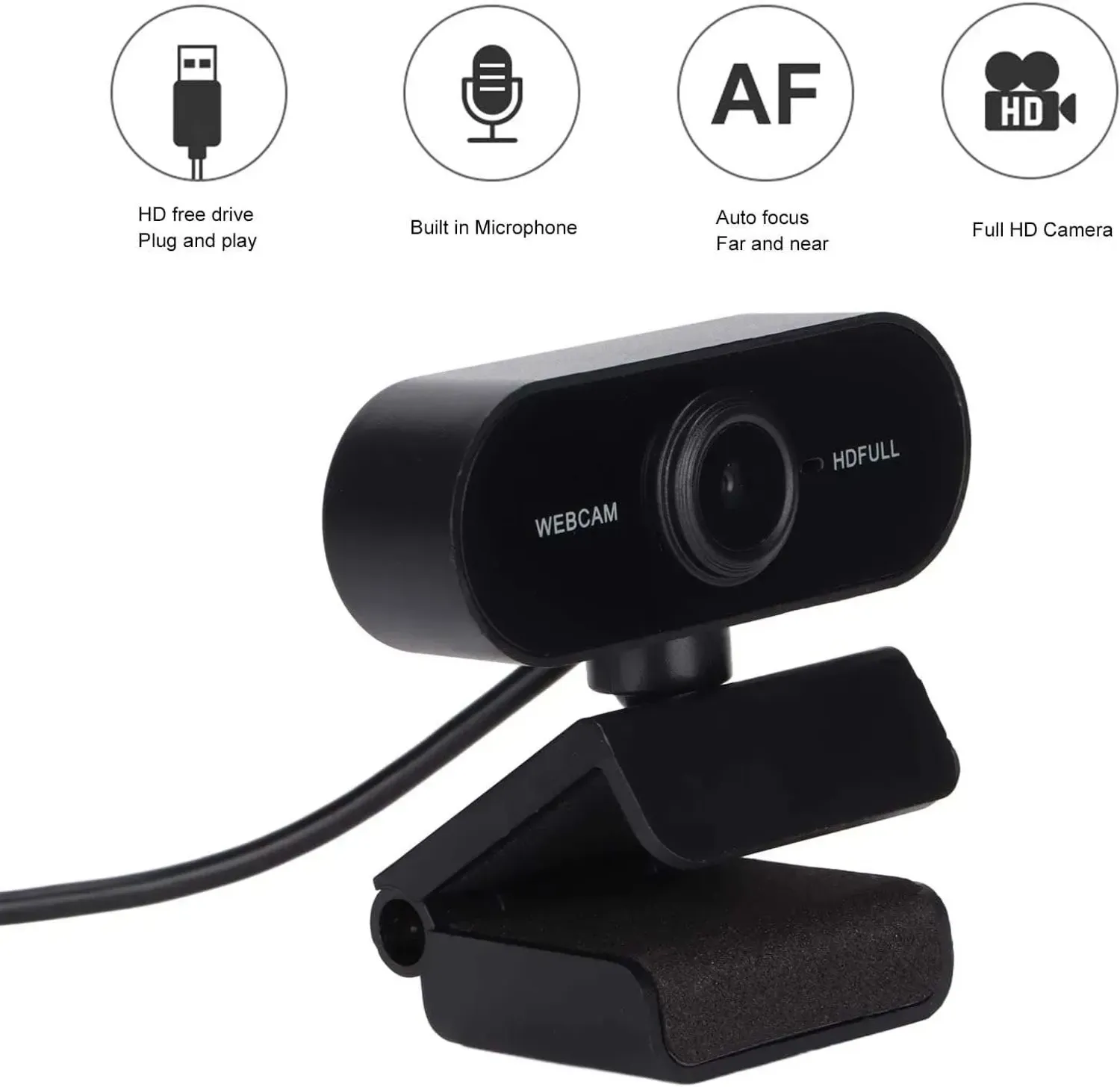Kisonli D3 1080P USB Webcam