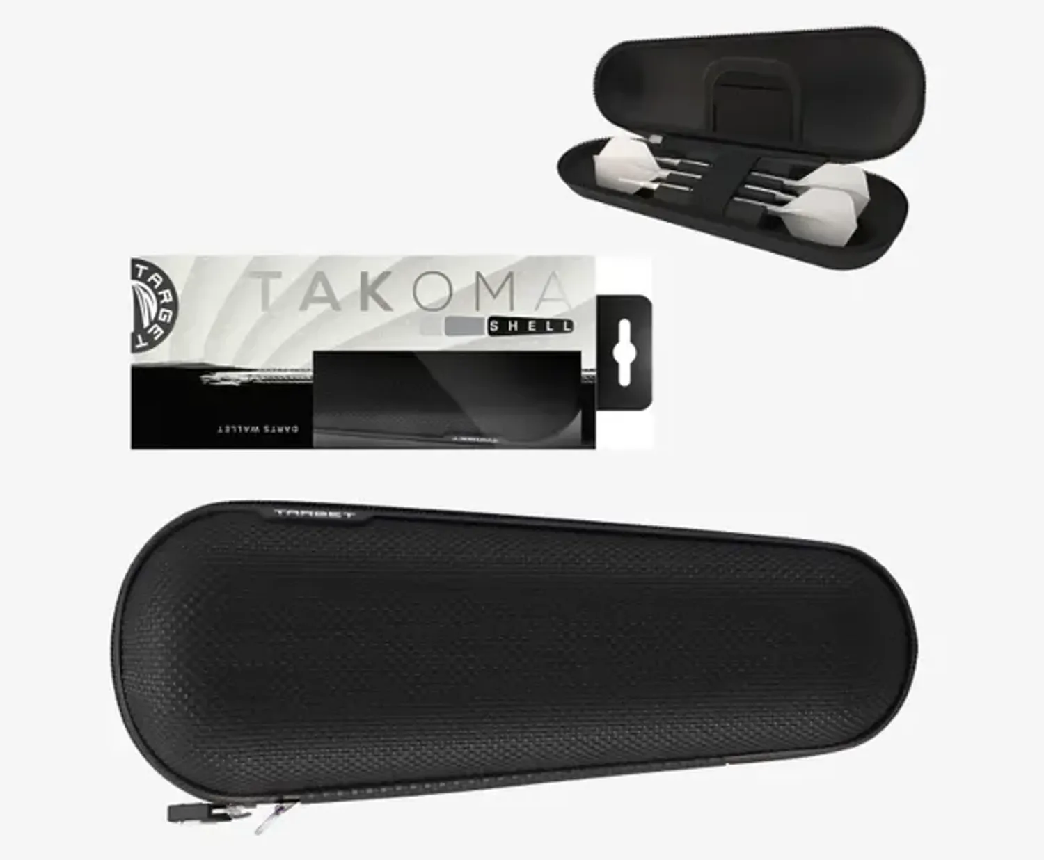 TARGET Takoma Shell Black Wallet