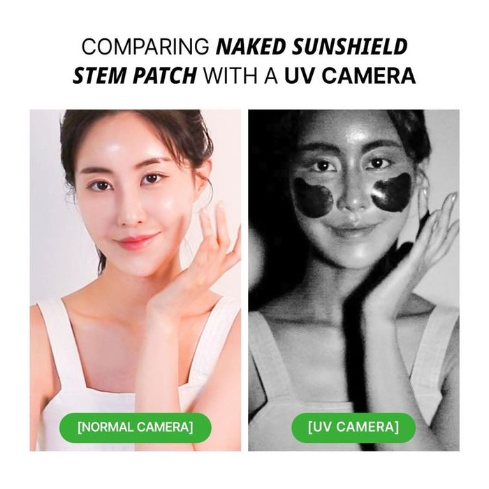 Naked Sunshield peptide patch