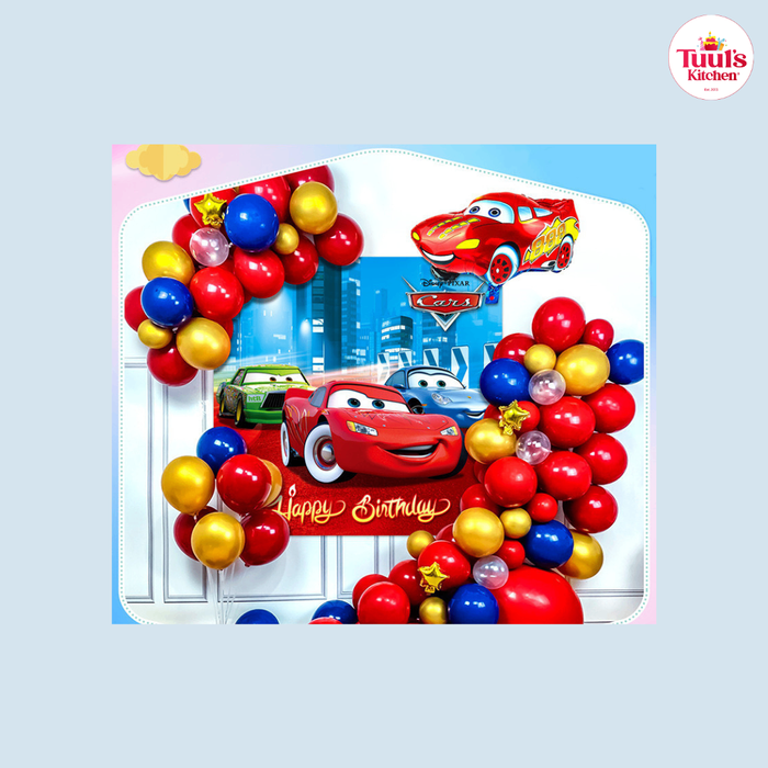 McQueen төрсөн өдрийн шаарны сэт