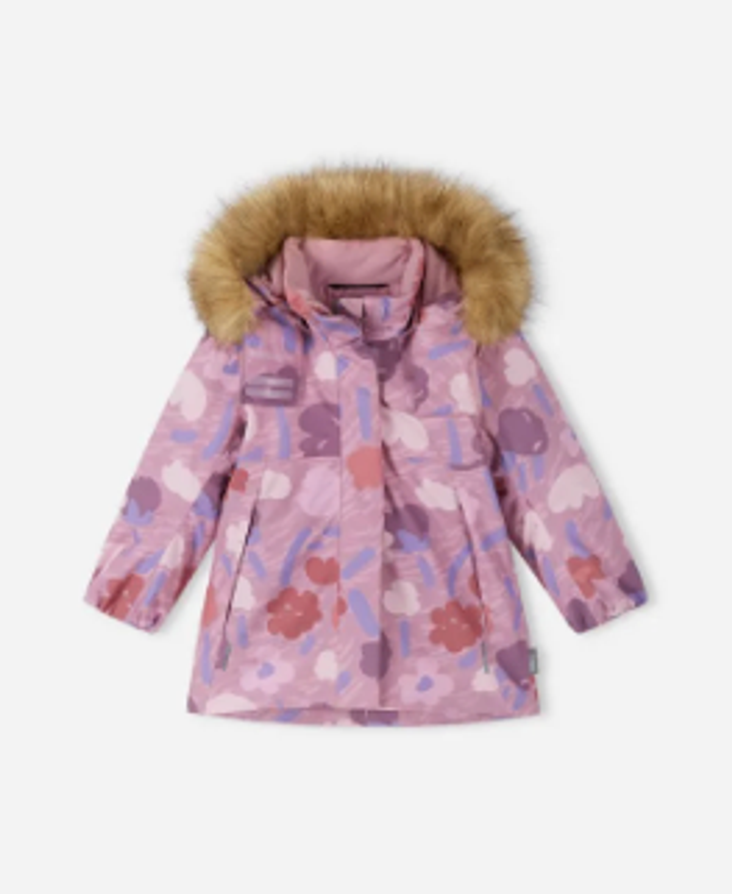 ReimaTec winter jacket, Muurame Grey Pink