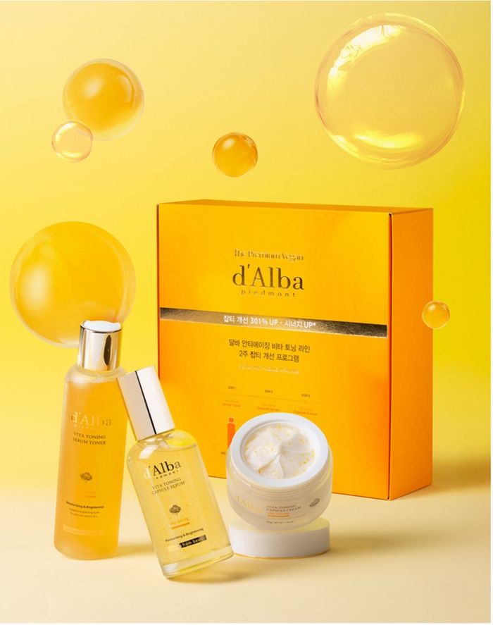 d’Alba 3 STEP ANTI-AGING VITA LINE CREAM SET