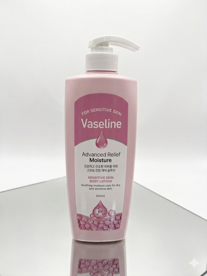 Vaseline Sensitive Skin Body Lotion 600ml