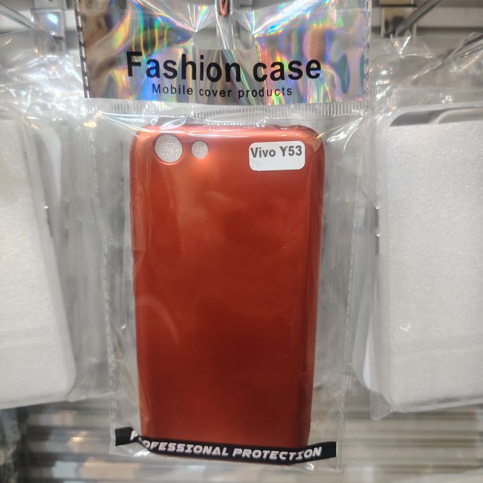 Vivo Y53/Y53i Хар & Улаан & Өнгөгүй Кэйс