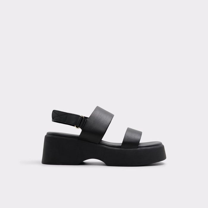 THILDA-001-BLACK-Ladies Footwear