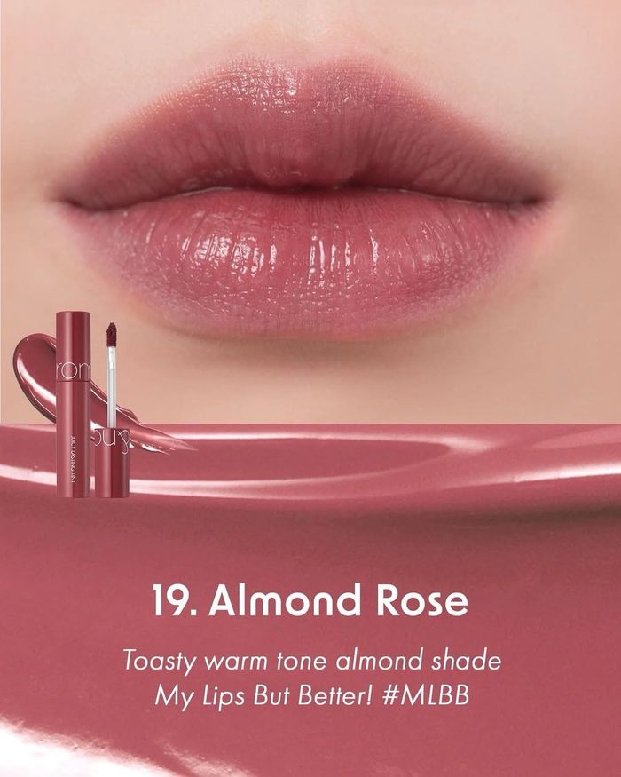 rom&nd Juicy Lasting Tint 19 Almond Rose