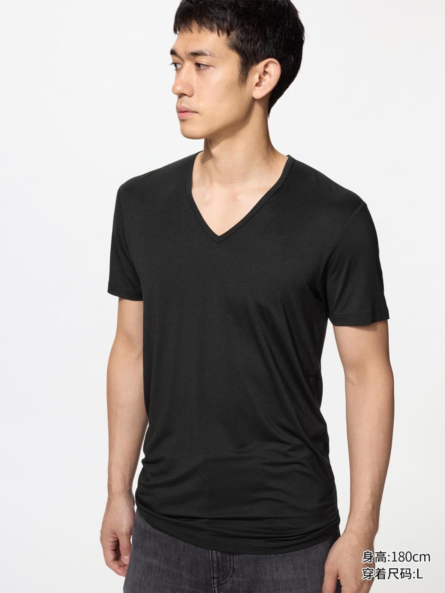 UNIQLO эрэгтэй heattech футболка